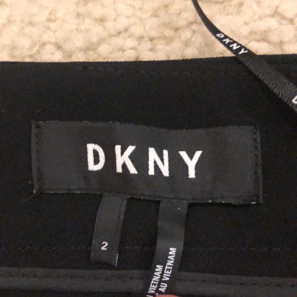 DKNY Black Pencil Suit Skirt - Picture 3 of 6